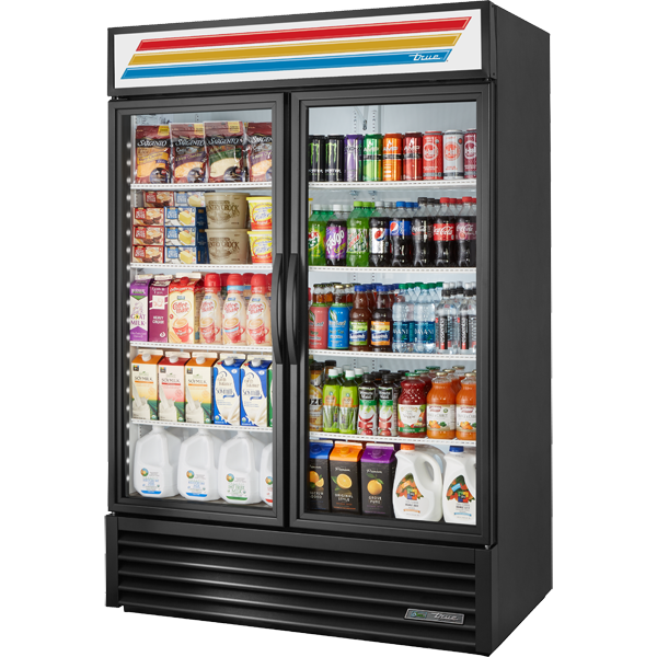 True GDM-49-HC TSL01 Glass Door Merchandiser, 49 cu.ft.