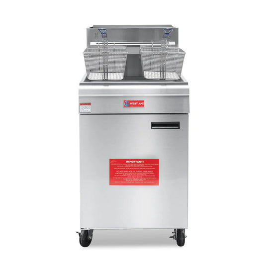 West Lake GF150 Deep Fryer 21" 150,000 Btu 70 lb Oil Capacity