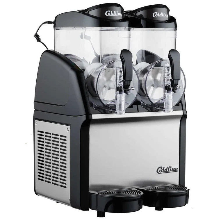 Coldline Granita-2N Double 2 Bowl Pourover Granita Slush Machine - 6 Gallon
