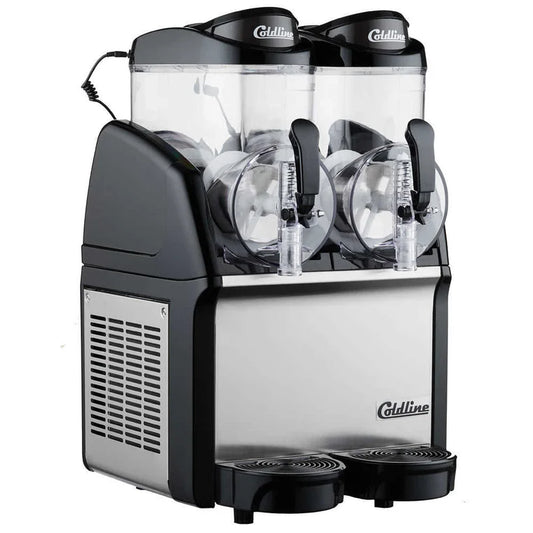 Coldline Granita-2N Double 2 Bowl Pourover Granita Slush Machine - 6 Gallon