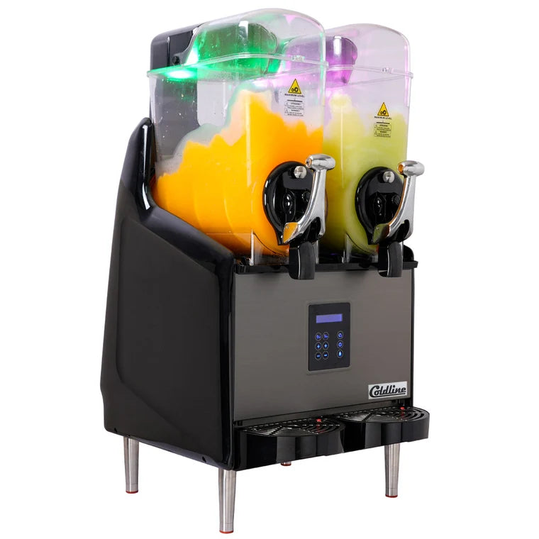 Coldline GRANITA-2X 19.5-Inch 2-Bowl Granita Machine Slush Drink Dispenser