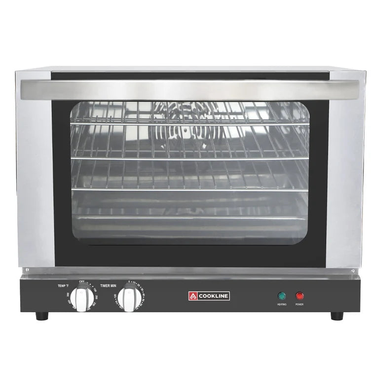 COOKLINE HCVE-16-120 23-Inch Countertop Convection Oven 120V 1600W