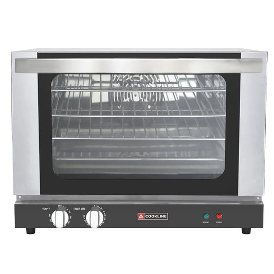 COOKLINE HCVE-16-120 23-Inch Countertop Convection Oven 120V 1600W