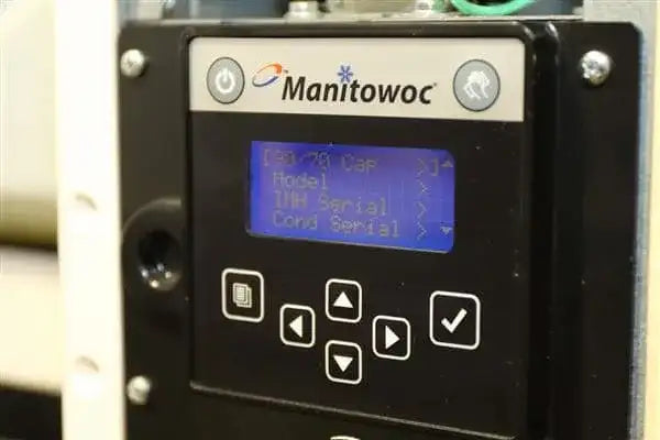 Manitowoc IDT1500N Indigo NXT Full Dice Cube Ice Machine Head 1665 lb/24 hr Remote-Cooled