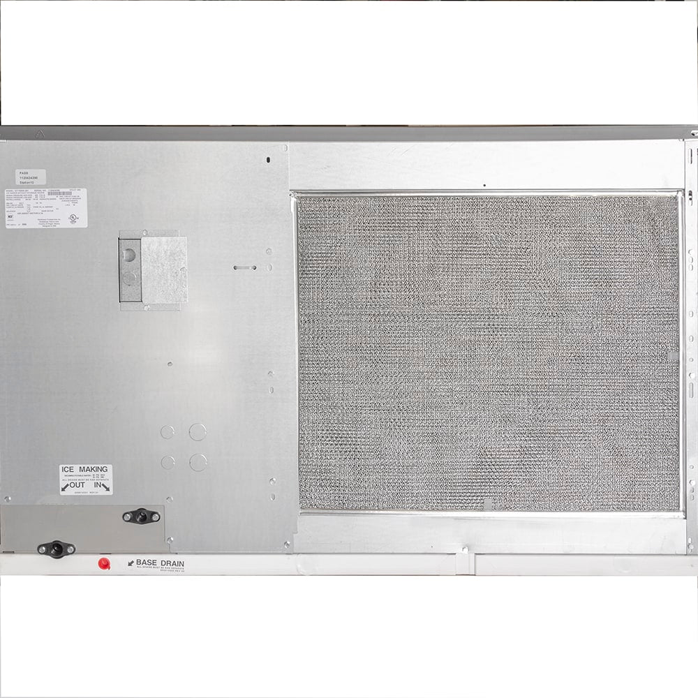 Manitowoc IDT1900W Indigo NXT Full Dice Cube Ice Machine Head 1900 lb/24 hr Water-Cooled