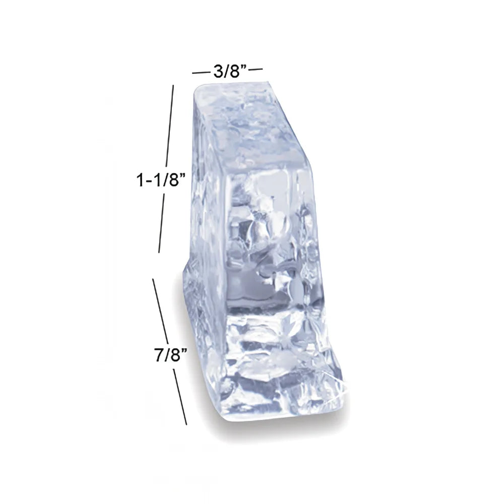 Manitowoc IYT1900W Indigo NXT Half Dice Cube Ice Machine Head 1960 lb/24 hr Water-Cooled