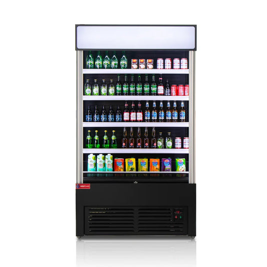 WESTLAKE LD3-2Z-C4 Head 59"  Open Air Merchandiser Refrigerator Display Cooler with Air Curtain, 33–39°F