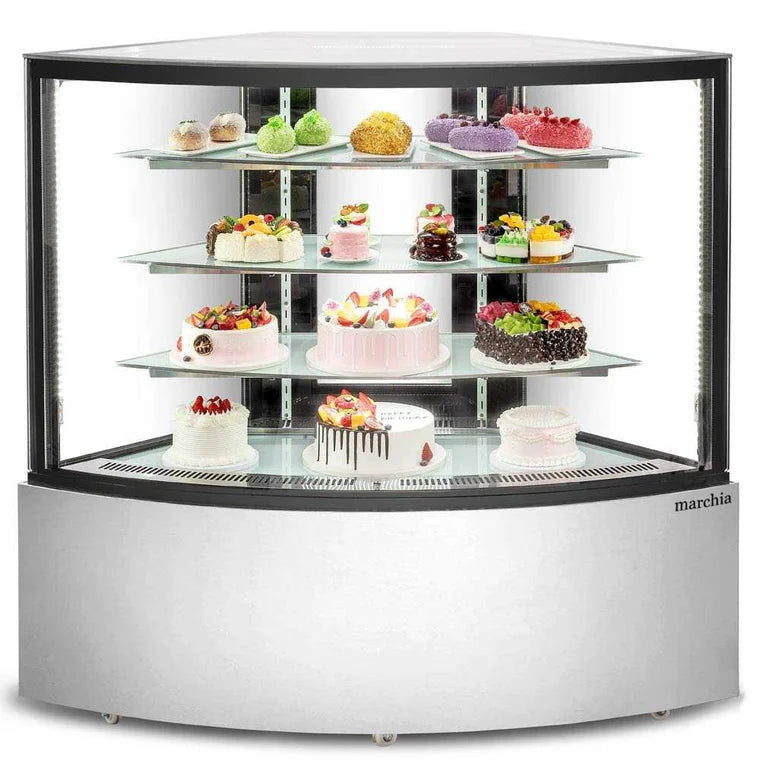 Marchia MBT-ST-C 58 Inch Glass Door Merchandiser Refrigerator 35.6 °F to 46.4°F