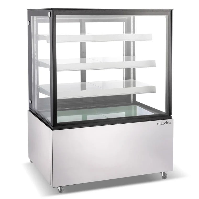 Marchia MBT36-ST 37 Inch Glass Door Merchandiser Refrigerator 32 °F to 53.6°F