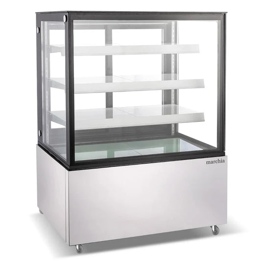 Marchia MBT36-ST 37 Inch Glass Door Merchandiser Refrigerator 32 °F to 53.6°F