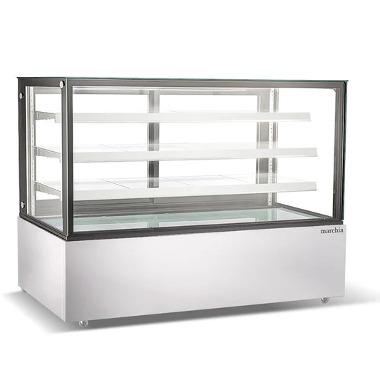 Marchia MBT72-ST 73 Inch Glass Door Merchandiser Refrigerator 32 °F to 53.6°F