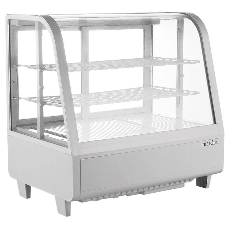 MARCHIA MDC100-W 27" Refrigerated Countertop Bakery Display Case