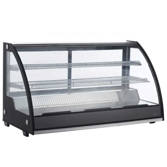 Marchia MDC201 48" Curved Glass Countertop Refrigerated Display Case Merchandiser