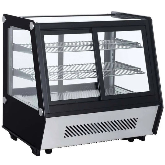 Marchia MDCC125 28" Countertop Pass-Through Refrigerated Display Case Merchandiser