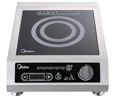 Midea- 1800 Watts Single Commercial Induction Cooker (MIC1800F)
