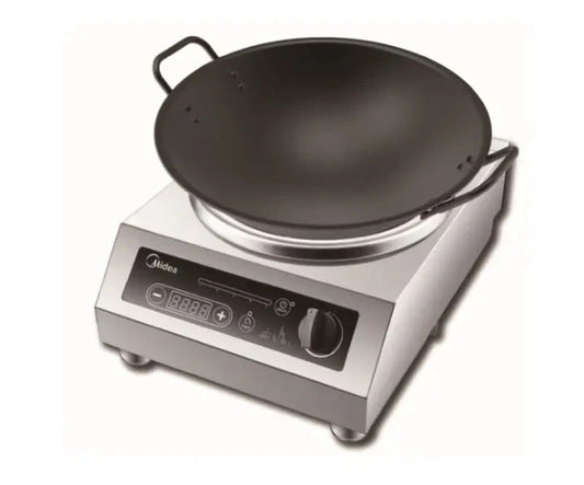 Midea- 3400 Watt Single Hob Countertop Induction Wok Range (MIC3400WK)