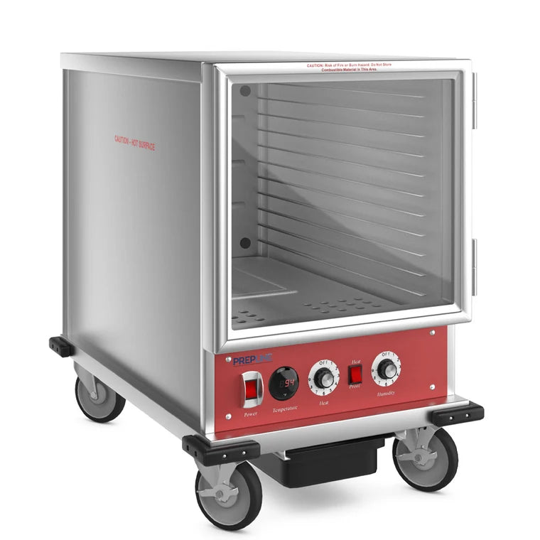 Prepline MPN1812 Undercounter Half-Size Non-Insulated Heated Proofer Holding Cabinet
