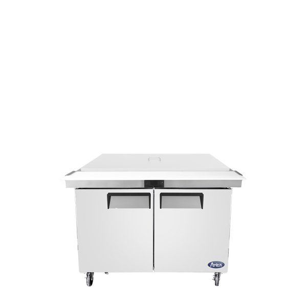 Atosa MSF8306GR-NTCV Mega Top Sandwich Prep Table 48 Inch With Night Cover
