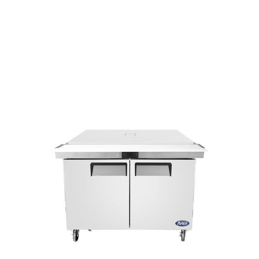 Atosa MSF8306GR-NTCV Mega Top Sandwich Prep Table 48 Inch With Night Cover