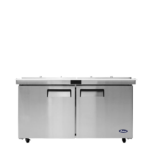 Atosa MSF8307GR-NTCV Mega Top Sandwich Prep Table 60 Inch With Night Cover