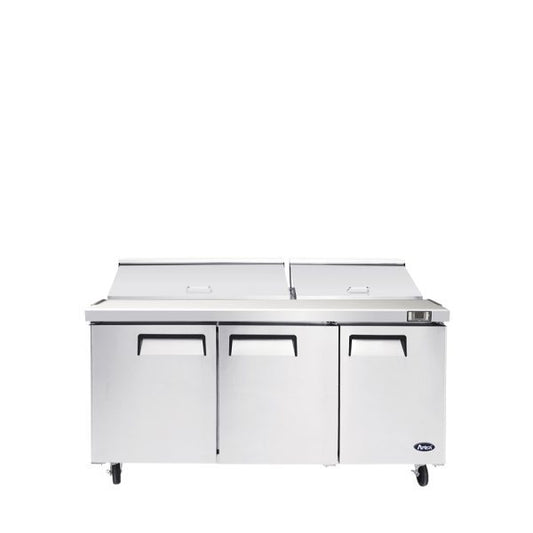 Atosa MSF8308GR Mega Top Sandwich Prep Table 72 Inch (30 Poly Pans)
