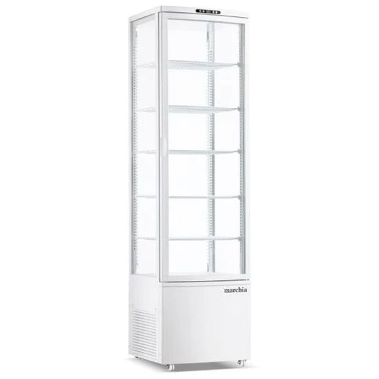 Marchia MVS300 20" Vertical Glass Refrigerated Display Case Merchandiser