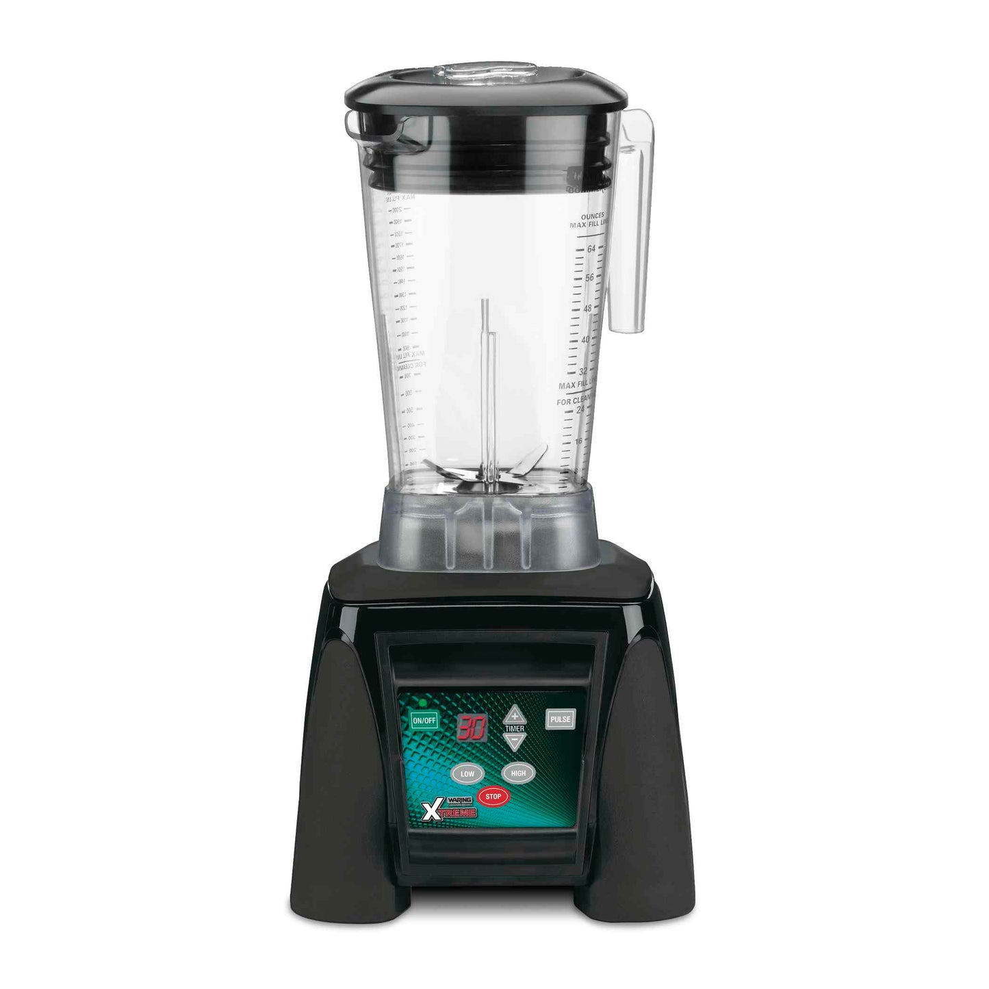 Waring MX1100XTX Xtreme Hi-Power Commercial Blender with 64 oz. Copolyester Container and 30-Second Electronic Timer - 120V, 3.5 HP