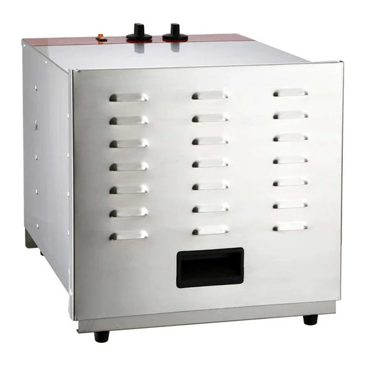 Prepline NFTD-10R 10 Rack Food Dehydrator, Stainless Steel Structure, 120V/60Hz, 1000W