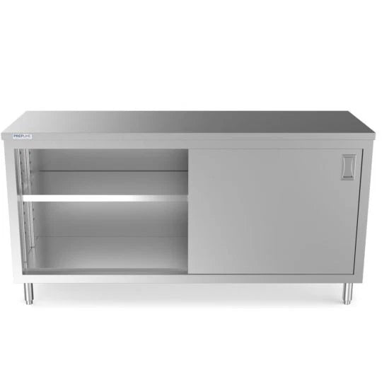 Prepline PC-2472 24 x 72 Inch Stainless Steel Work Table with Undershelf