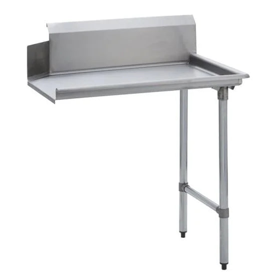 Prepline PCDT-36R Stainless Steel 30"D x 36"L Right Side Clean Dishtable