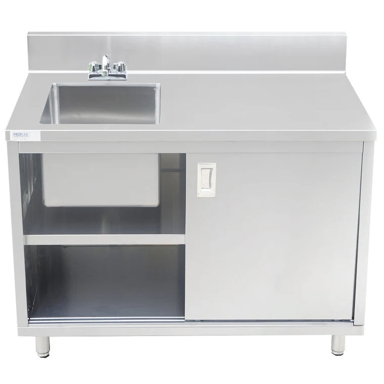 Prepline PC-3048 30 x 48 Inch Stainless Steel Work Table with Undershelf