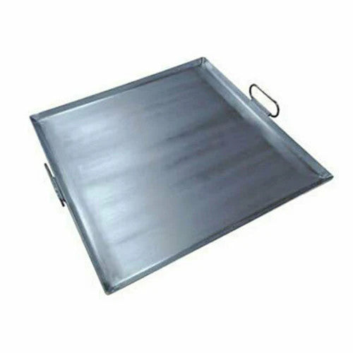 Serv-Ware PG2323S 23" × 23" Stainless Steel Range-Top Griddle Pan (No Burners)