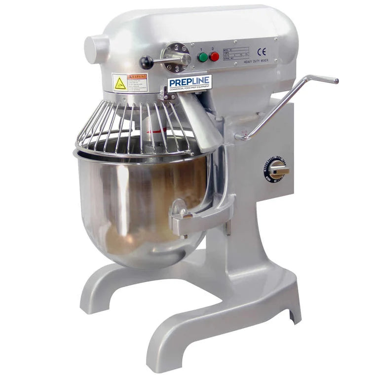 Prepline PHLM10B-T 20 Inch 10 Qt. 3-Speed Planetary Mixer 110V