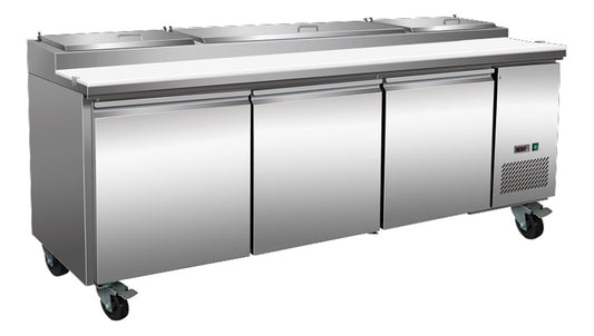 Serv-Ware PP93-12-HC Prep Table 94.2", 12 Pan