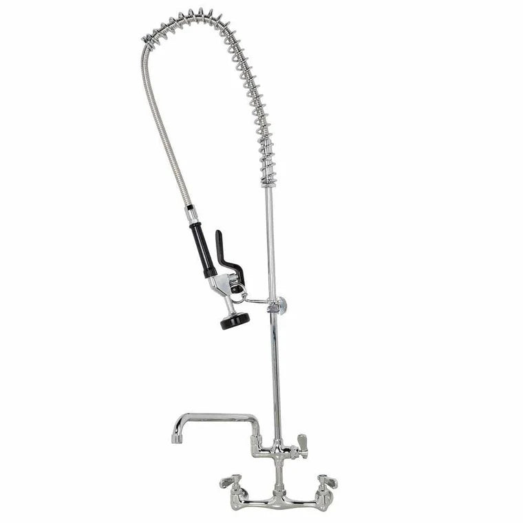 Prepline PPRS-12 Wall-Mounted Pre-Rinse Assembly with 12" Swing Spout
