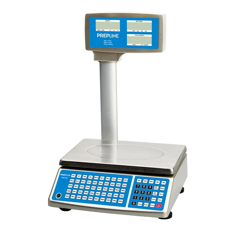 Prepline PSPT40 40 lb. Digital Price Computing Scale with Tower