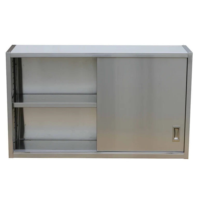 Prepline PWC-1572 15 x 72 Inches Stainless Steel Wall Cabinet with Flat Top