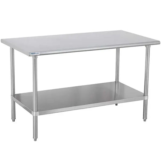 Prepline PWTG-3660 60-Inch x 36-Inch Stainless Steel Equipment Work Table