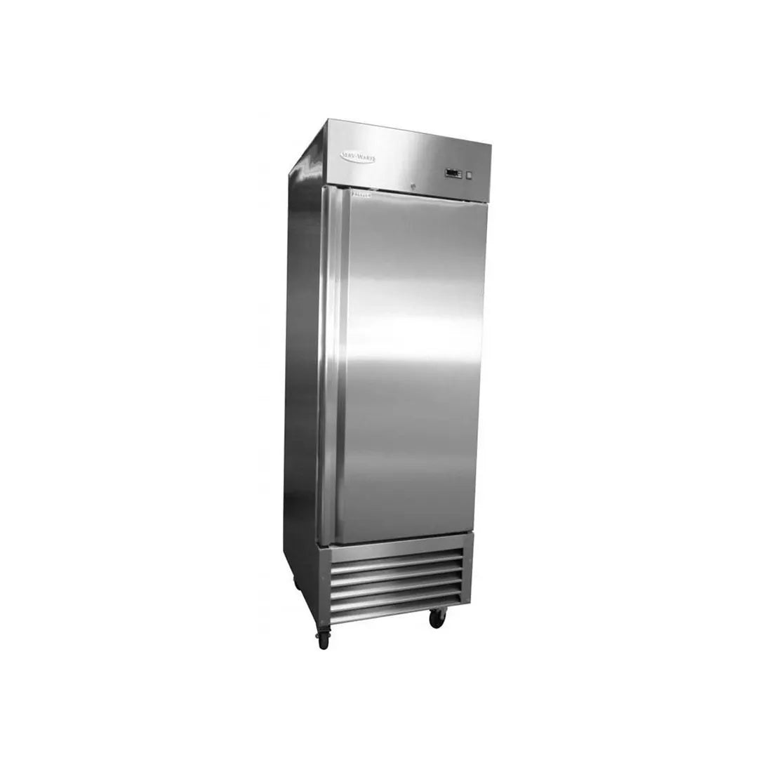 Serv-Ware RF1-HC** Reach-In Freezer 27", 1 Solid Door, 23 cu.ft.