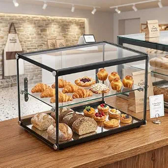 Marchia SA65 22 Inch Dry Straight Glass Countertop Bakery Display Case