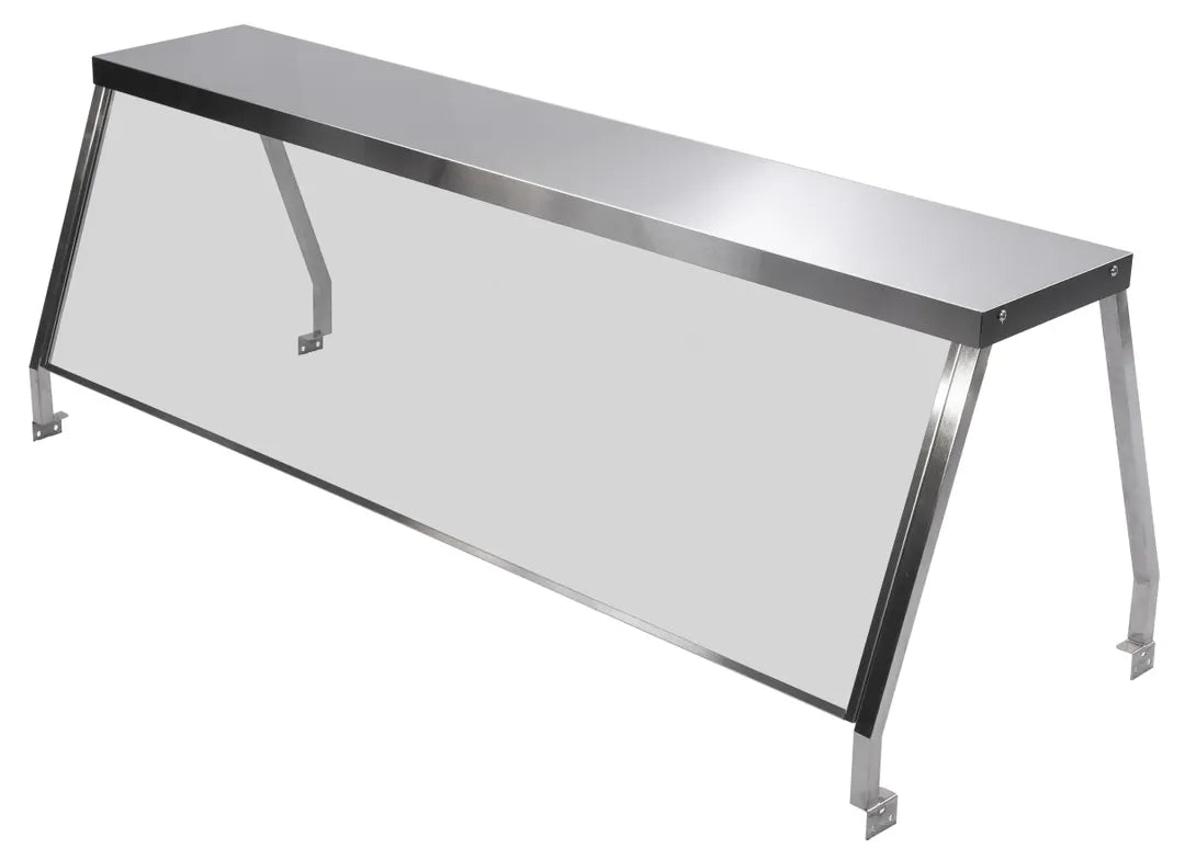 Serv-Ware SG3-1 44" Single-Sided Sneeze Guard