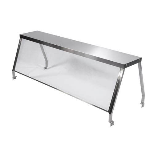 Serv-Ware SG4-1 58" Single-Sided Sneeze Guard