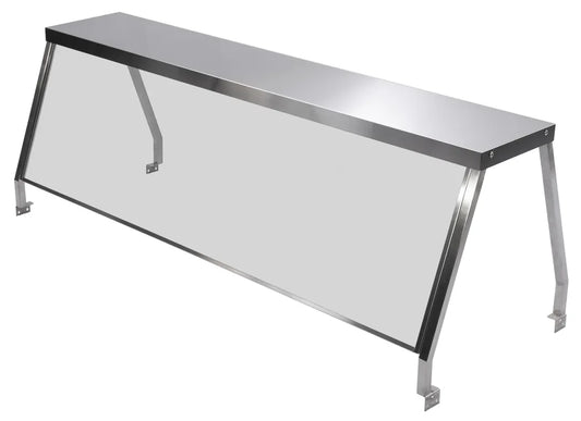 Serv-Ware SG5-1 70" Single-Sided Sneeze Guard