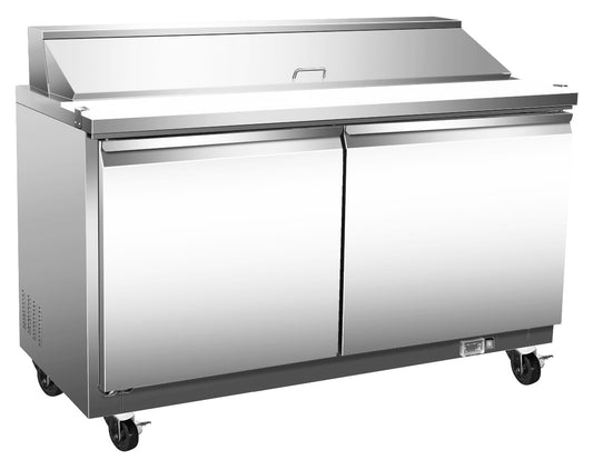 Serv-Ware SP60-24M-HC** Prep Table 61.2", 24 Pan