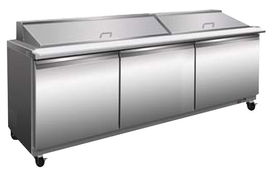 Serv-Ware SP72-27M-HC** Prep Table 71.7", 27 Pan