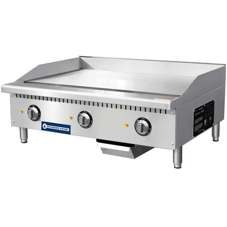 Standard Range SR-EG36 36 Inch Electric Countertop Griddle 208V / 240V