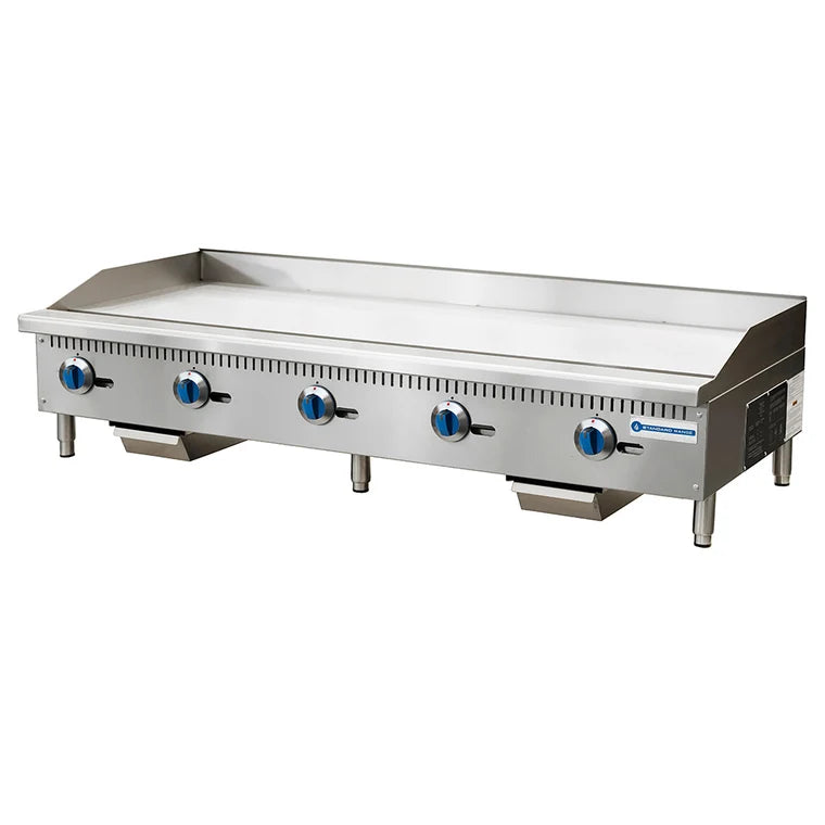 Standard Range SR-G60-M 60" Gas Manual Countertop Griddle