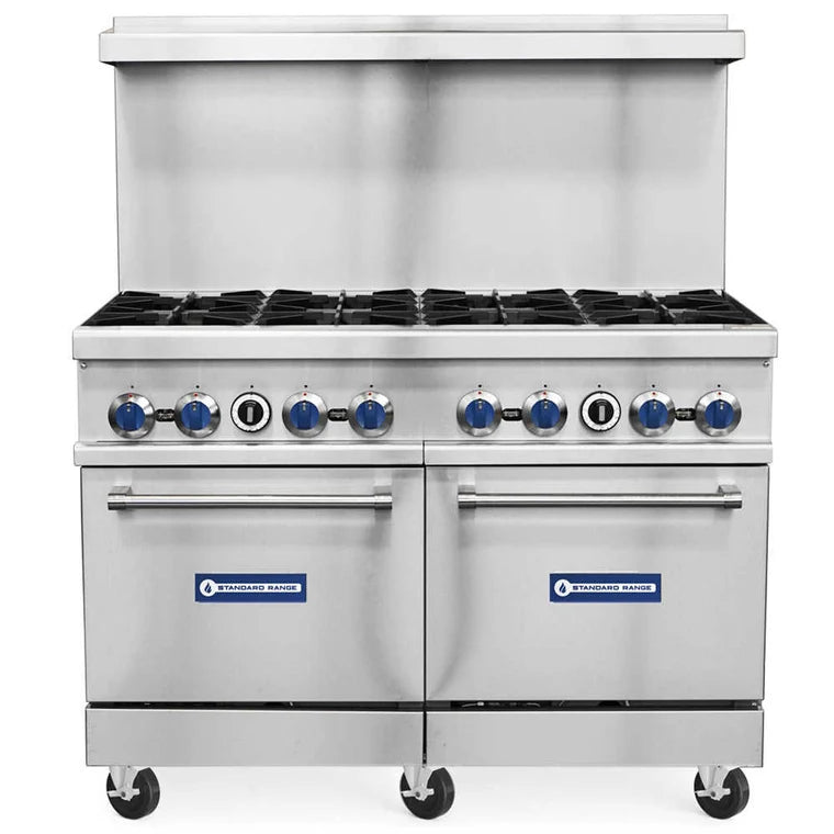 Standard Range SR-R48 48" Range with 8 Burners and 1 Oven