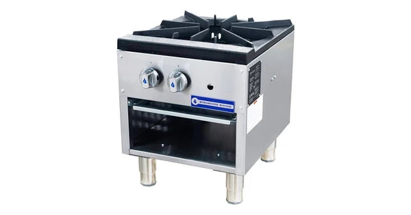 Standard Range SR-SP1 18-Inch Single-Burner Gas Stock Pot Range 80,000 BTU