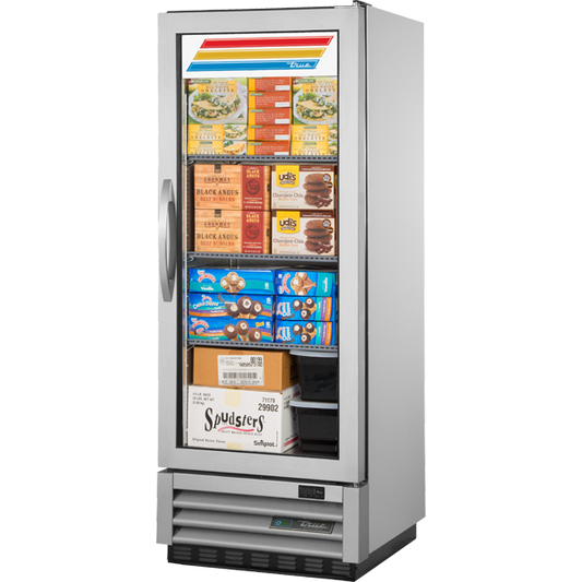 True T-12FG-HC FGD01 Reach-In Freezer, Glass Door, 12 cu.ft.